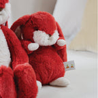 RETIRED - Tiny 8” Nibble Bunny - Cranberry