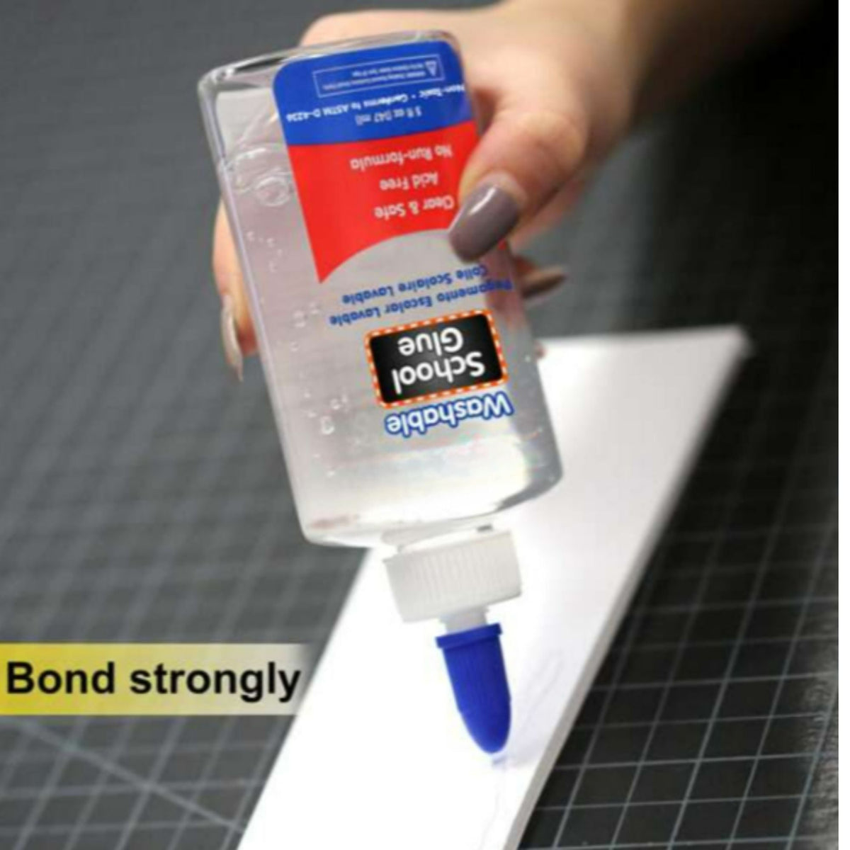Clear School Glue Classroom Bundle | 12-Pack of 5 oz. Non-Toxic, Washable Slime & Craft Glue