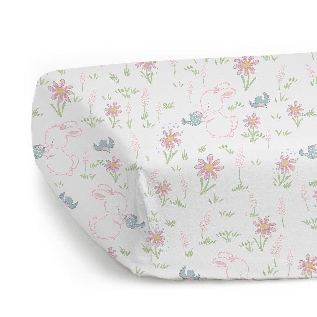 RETIRED - Friendship Blossoms Crib Sheet