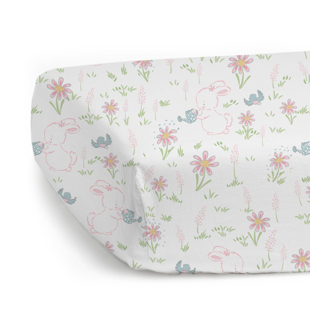 RETIRED - Friendship Blossoms Crib Sheet