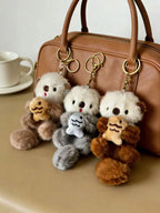Kawaii sea otter pendant keychain for daily bag decoration