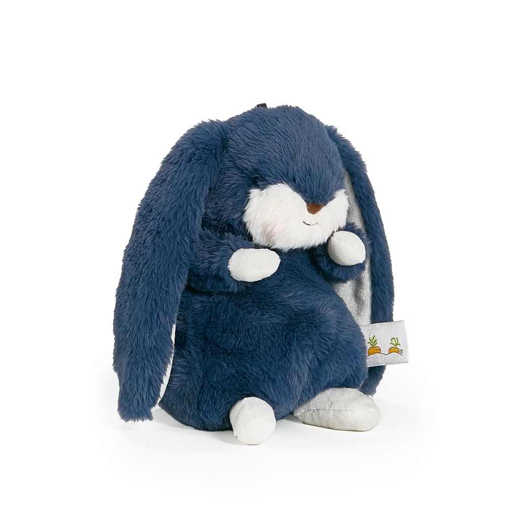 RETIRED - Tiny 8” Nibble Bunny - Starry Night Blue