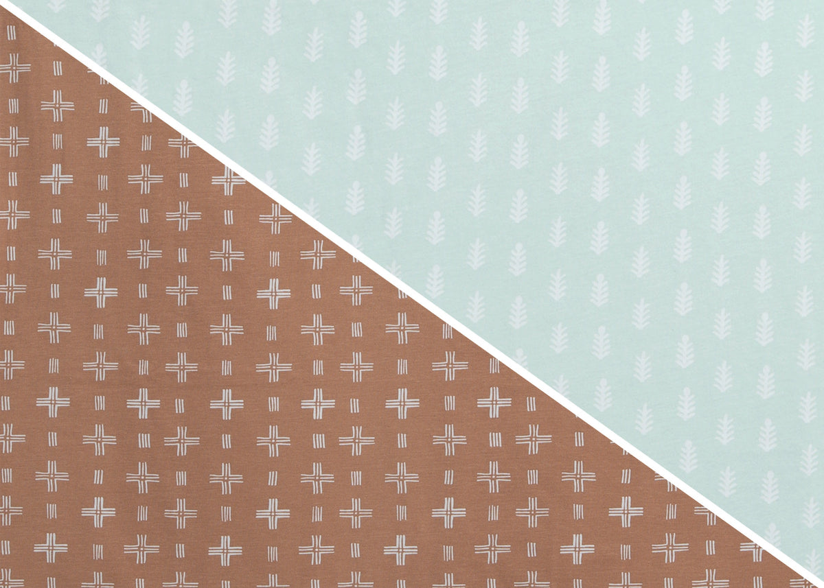 100% Organic Jersey Cotton Baby Receiving Blankets - 2 Pack