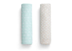100% Cotton Muslin Baby Receiving Blankets - 2 Pack