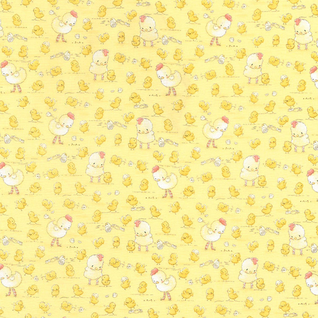 RETIRED - Fabric - Good Friends Farm Collection - Farm Chickens & Chicks - 1/4 yd