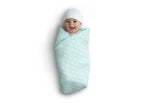 100% Cotton Muslin Baby Receiving Blankets - 2 Pack