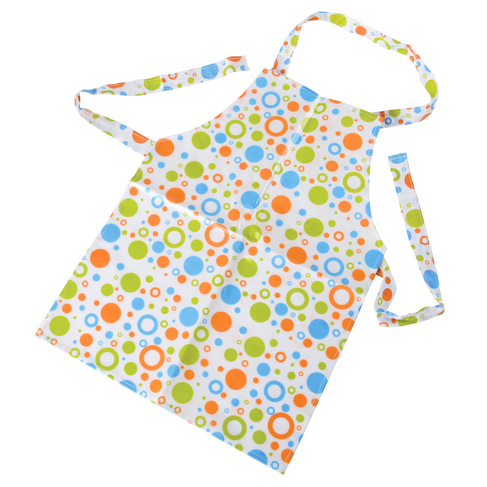 Durable Vinyl Splat Mat & Apron Set | Toddler Art Mess Protection