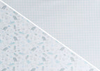 100% Organic Jersey Cotton Baby Receiving Blankets - 2 Pack