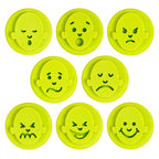 Easy Grip Stampers with Emotional Facial Expressions