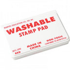 Washable Stamp Pad Bundle | Set of 4 Non-Toxic Ink Pads in Bright Colors