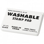 Washable Stamp Pad Bundle | Set of 4 Non-Toxic Ink Pads in Bright Colors