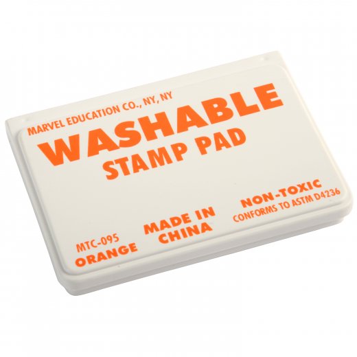 Washable Stamp Pad Bundle | Set of 4 Non-Toxic Ink Pads in Bright Colors