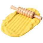 Clay Impression Rollers | Set of 6 Patterned Wooden Rolling Pins