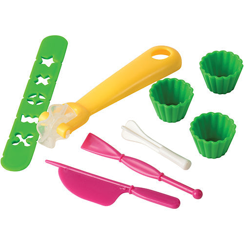 51-Piece Deluxe Dough Food Play Set | Create Pretend Pizza, Burgers & Ice Cream