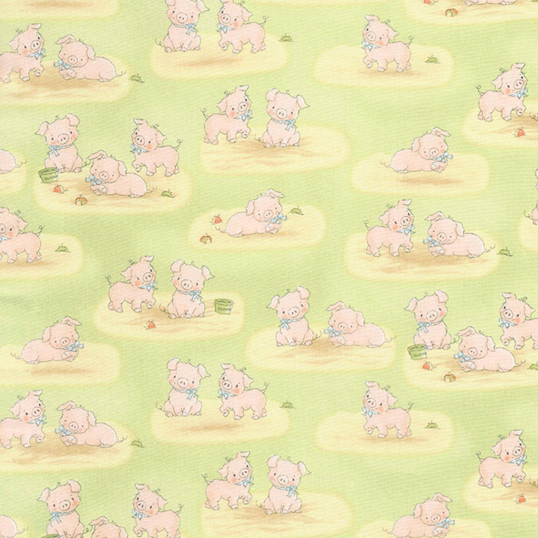 RETIRED - Fabric - Good Friends Farm - Farm Pigs - 1/4 yd