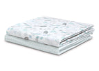 100% Cotton Muslin Baby Receiving Blankets - 2 Pack
