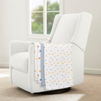 100% Cotton Flannel Baby Receiving Blankets - 4 Pack