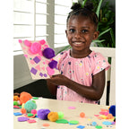 Pound of Pom Poms | Assorted Colors & Sizes for Arts, Crafts, and Sensory Play