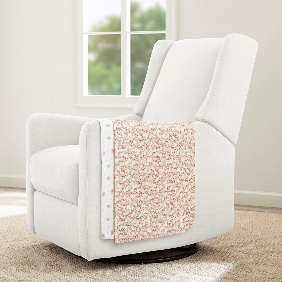 100% Cotton Flannel Baby Receiving Blankets - 2 Pack