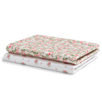 100% Cotton Flannel Baby Receiving Blankets - 2 Pack
